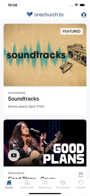 OneChurch.to screenshot 1