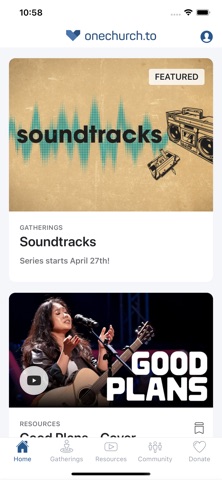 OneChurch.to Screenshot 1 of 3