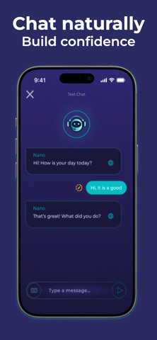 NANO: AI Language Tutor Screenshot 3 of 4