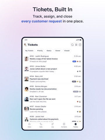 LinkedPhone—Pro Business Line iPad screenshot