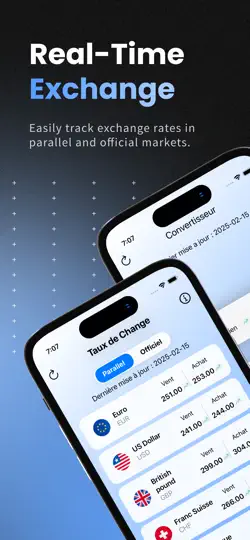 Captura de pantalla de Change Dinar: Taux Dinar Alger en iPhone 1