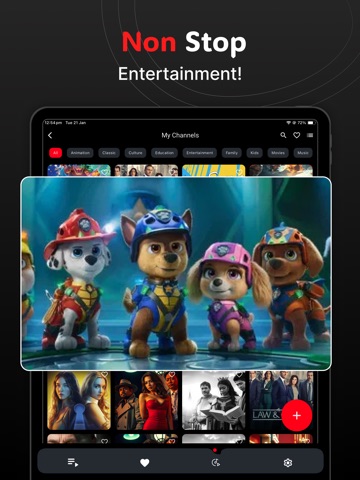 Xtream IPTV - Smarters Player iPad screenshot