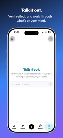 MoodRover: AI Journal & Mood iPhone screenshot
