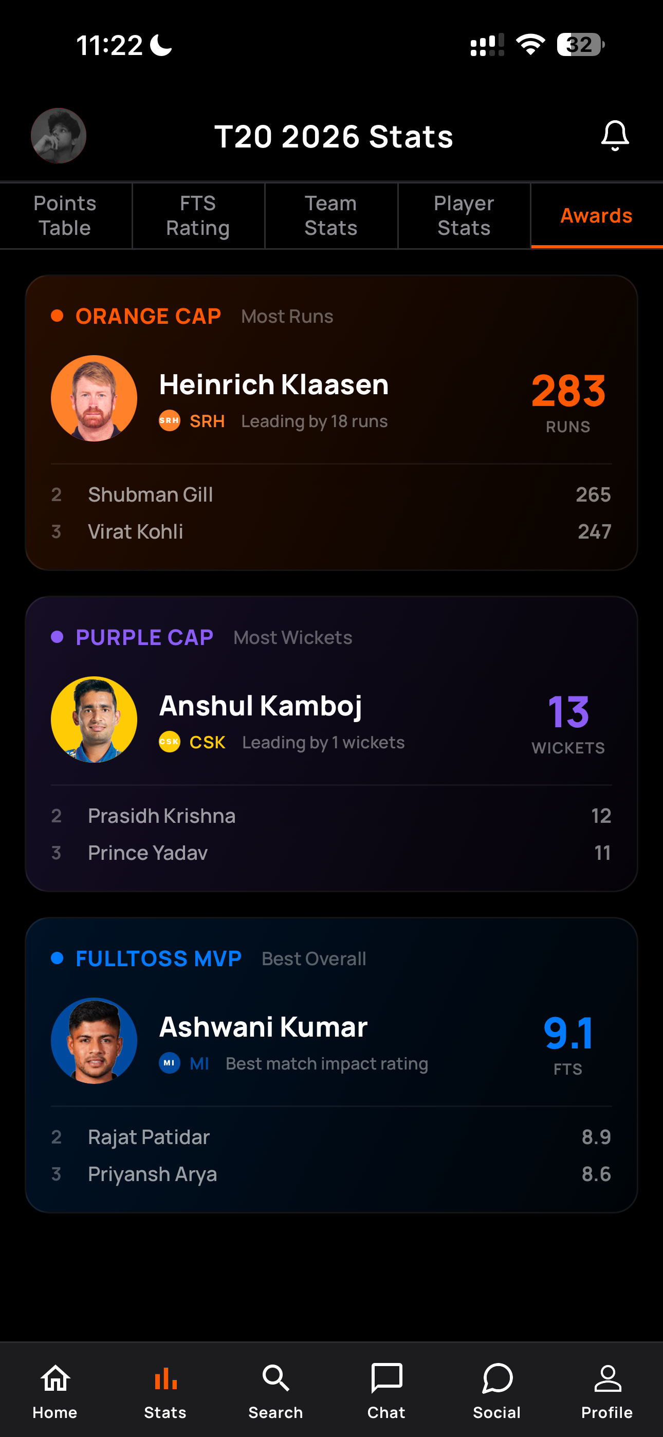 FullToss: Sports Community screenshot 8