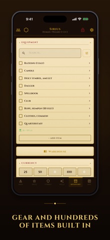 CharCraft: 5e Character Sheet Screenshot 5 of 6