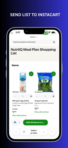 NutriIQ Coach Screenshot 8 of 8