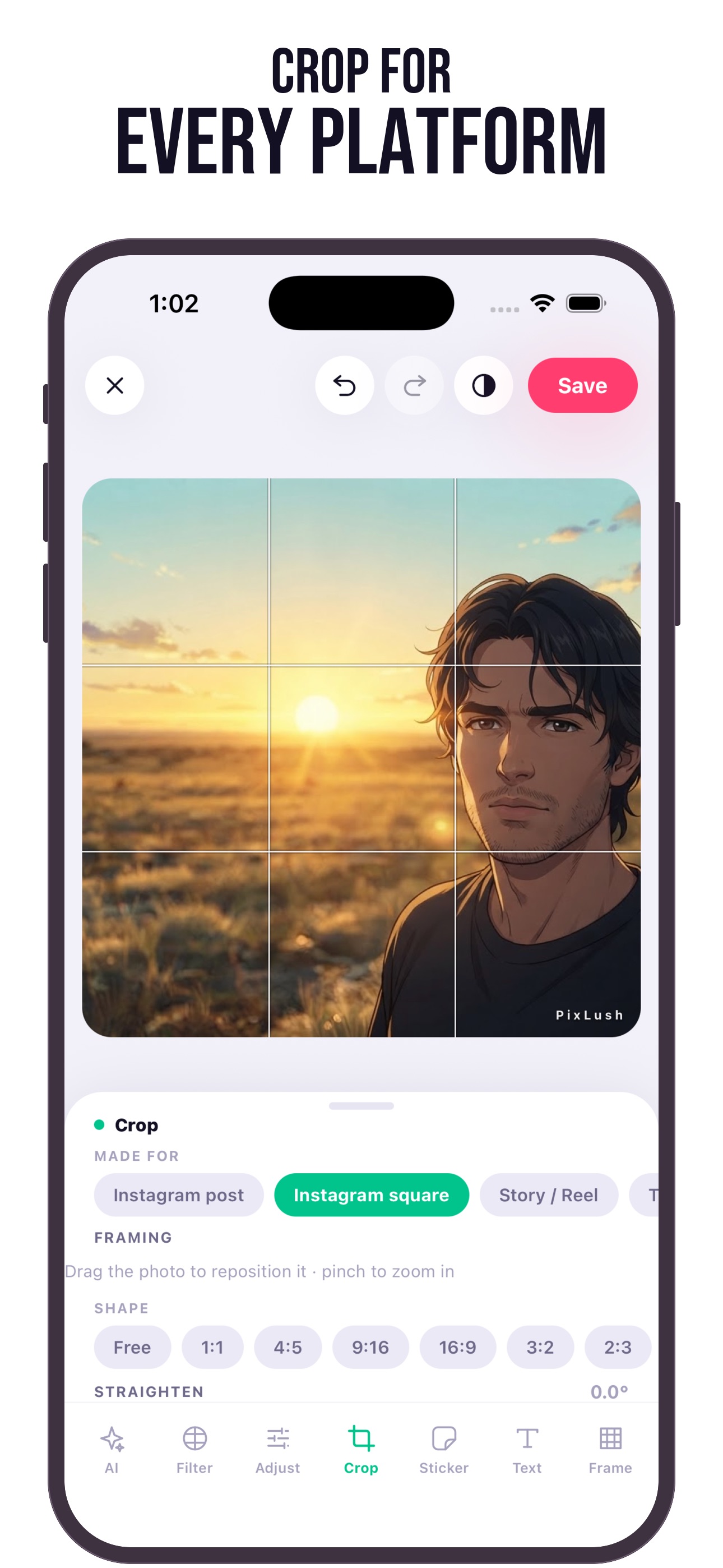 Screenshot 6 of PixLush - AI Photo Editor