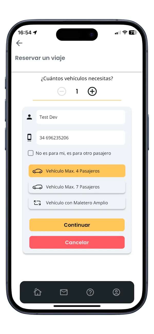 Screenshot #2 pour ExcelTaxi Sant Cugat
