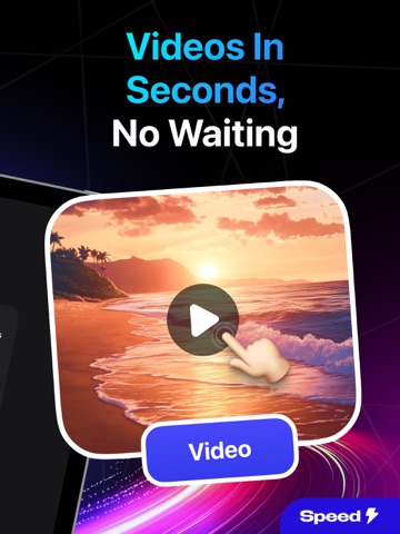 AI Video Generator: Art Maker iPad screenshot