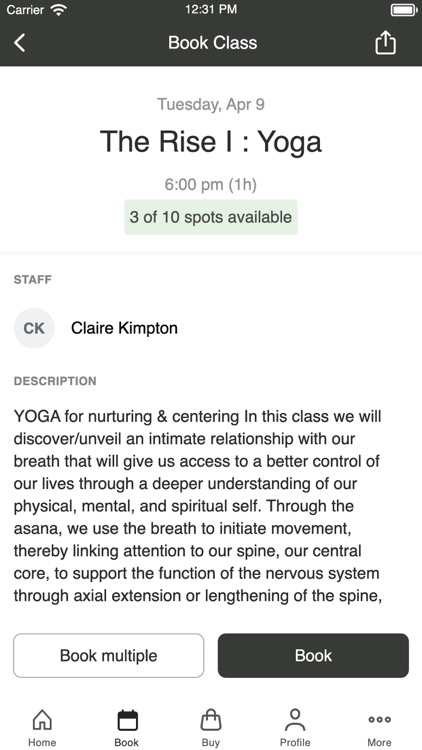 HARVEST wellness center