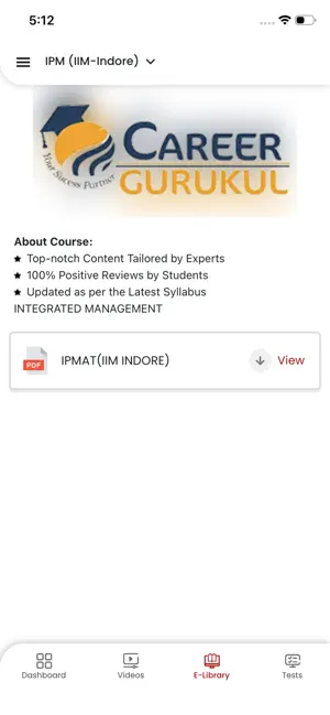Studentlogin Careergurukul Ind screenshot 3
