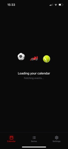 Sportsfan - Sports Calendar screenshot