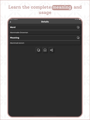 Haitian Creole Dictionary iPad screenshot