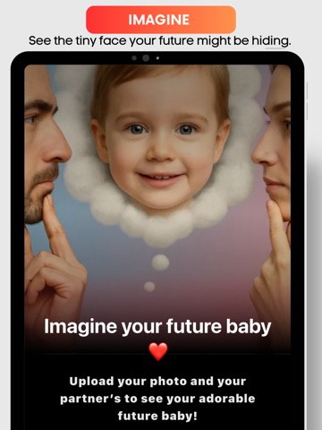 Ai Baby Face Predictor ai4Baby iPad screenshot