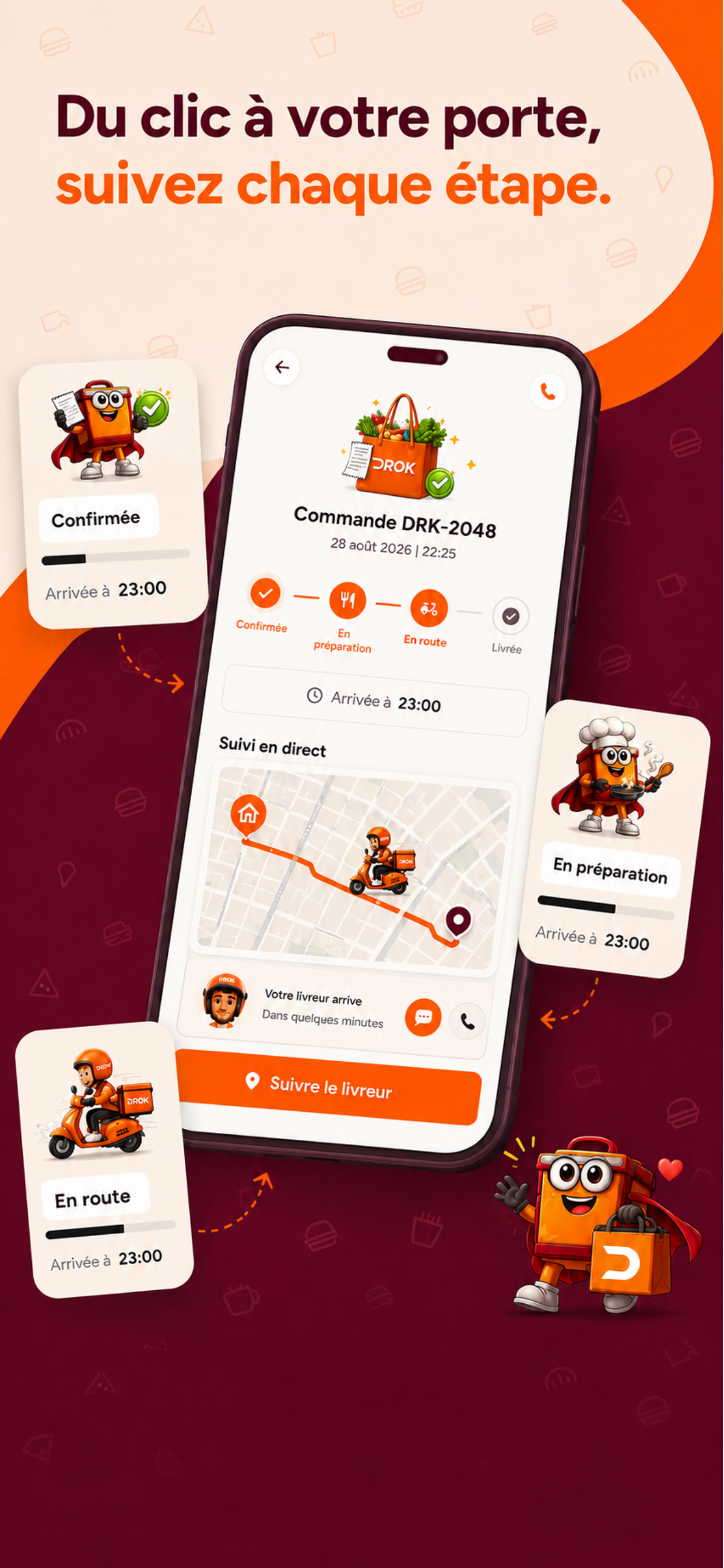 Drok: Food,grocery delivery screenshot 3