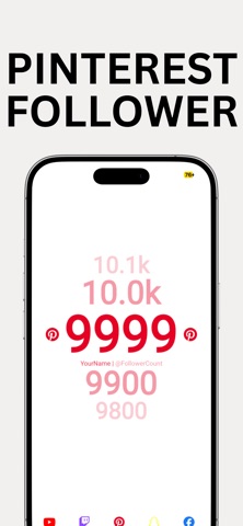 FollowerCount - Social Tracker screenshot