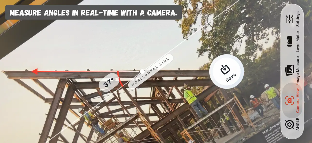 Screenshot #3 pour Angle Meter