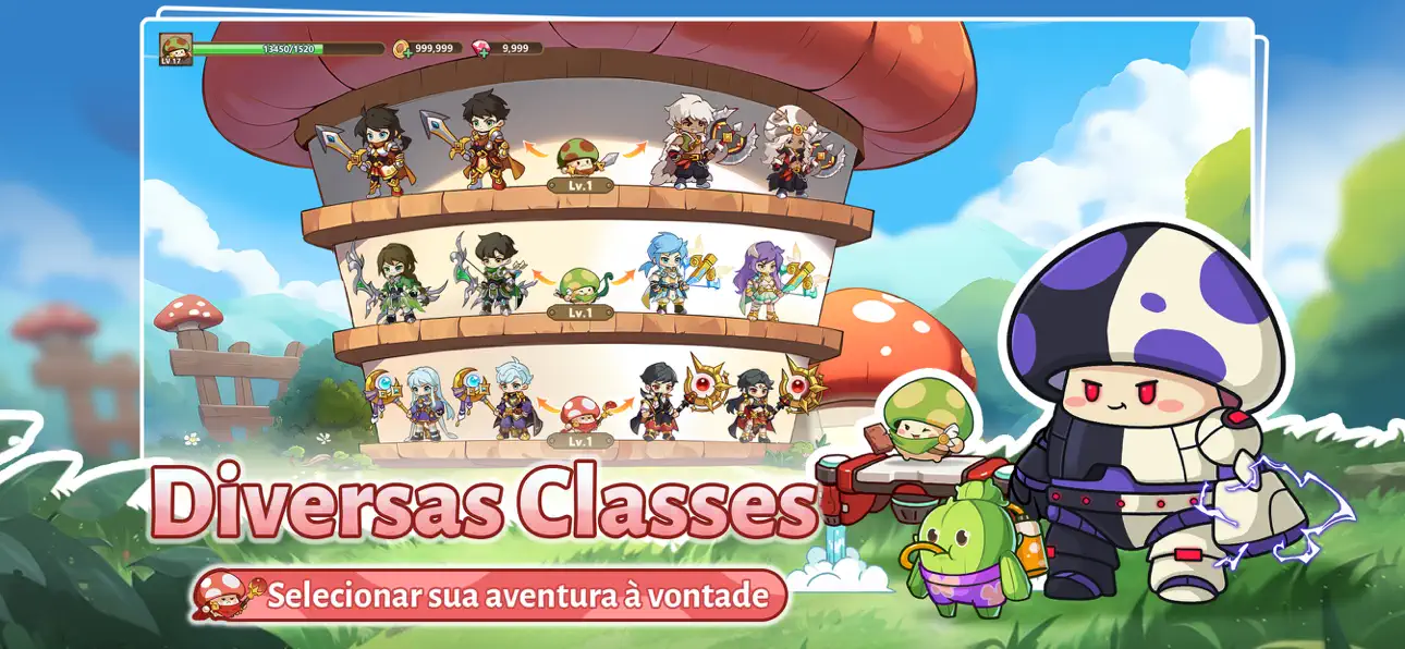 Legend of Mushroom iOS Mod IPA screenshot 4 - iOS game interface