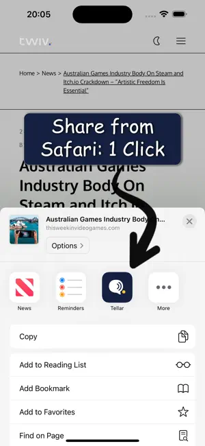 Tellar: Read Aloud Articles screenshot 2