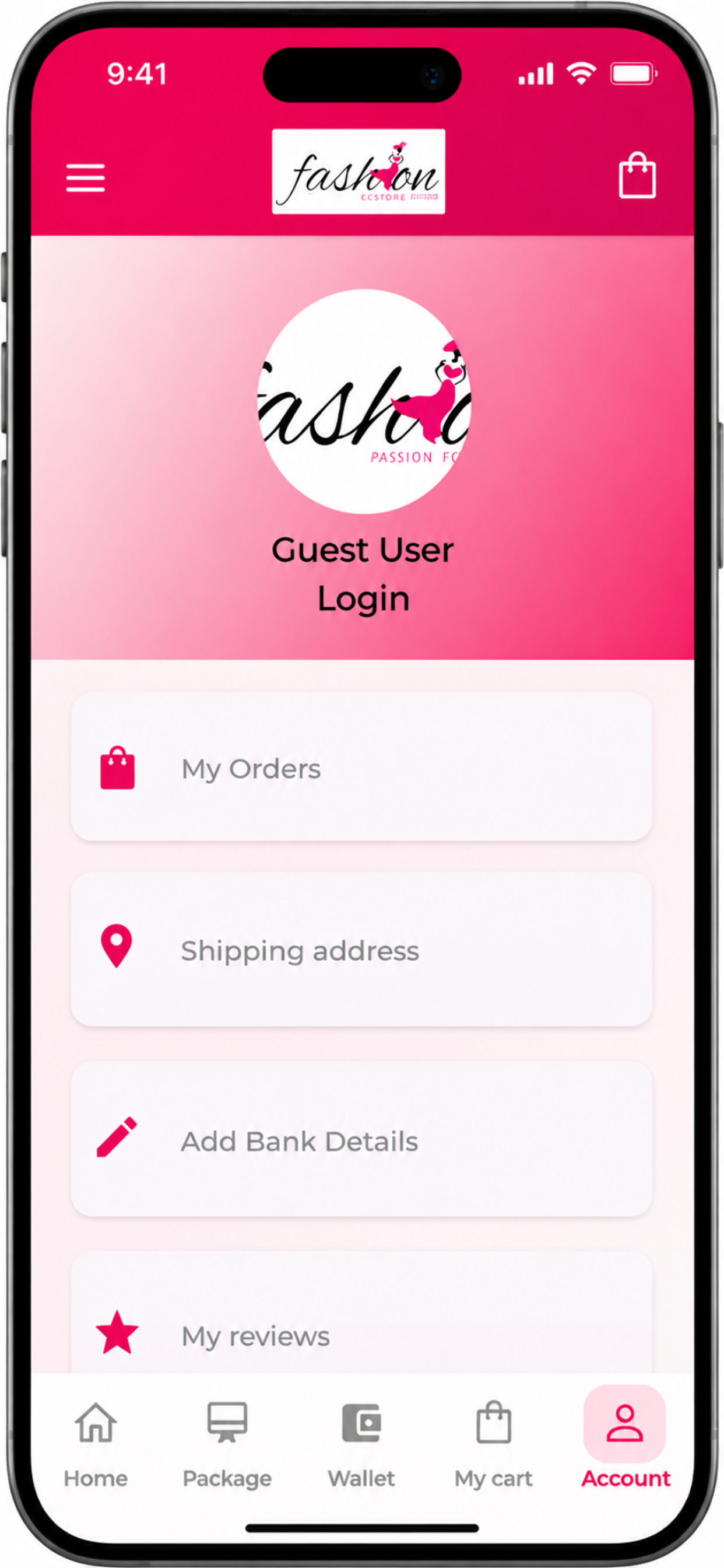AGSKart Fashion App