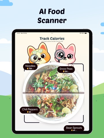 KaloPal AI Diet & Food tracker iPad screenshot
