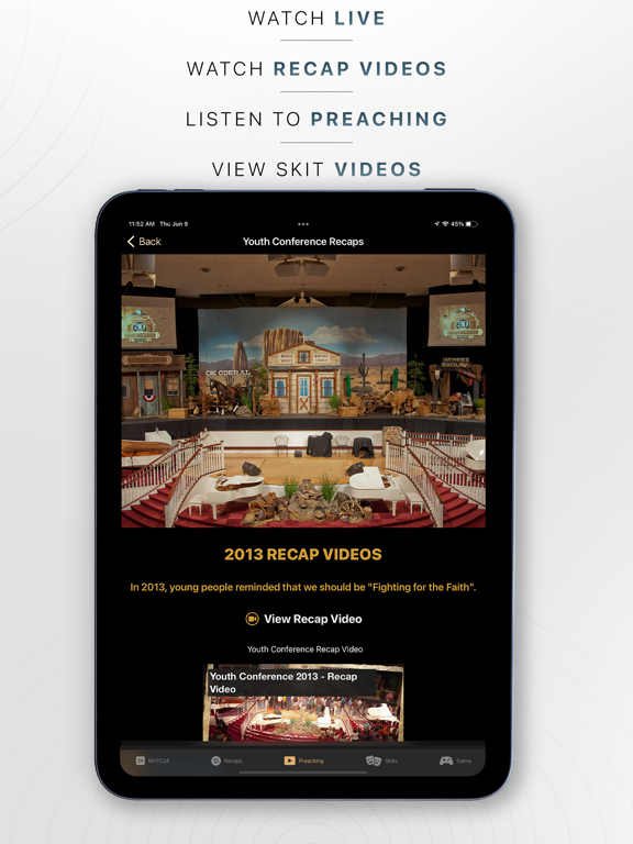 App screenshot