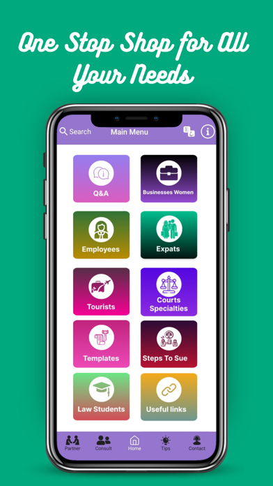 Know Your Rights: Legal App Screenshot