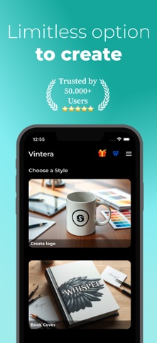Vintera AI Logo Generator Screenshot 2 of 4