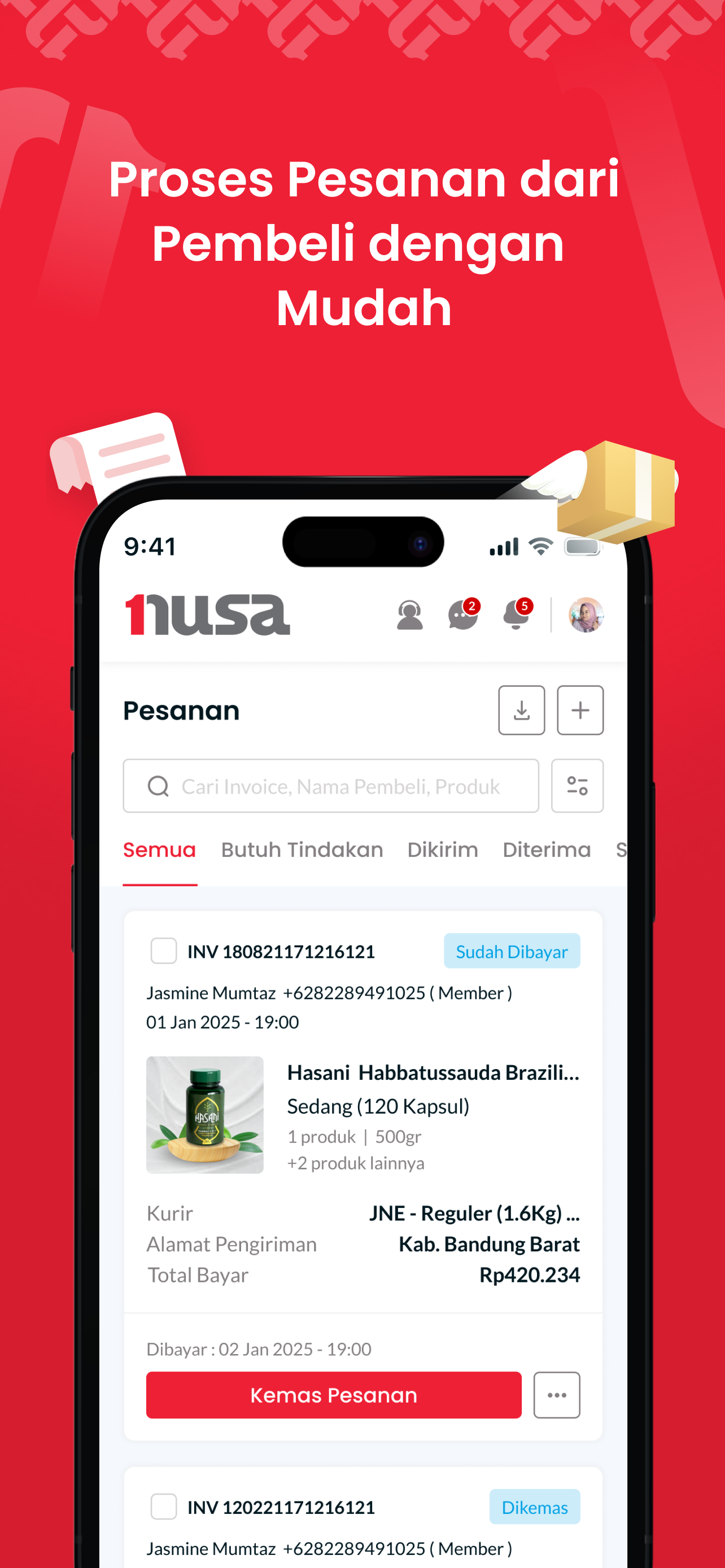 1Nusa Seller screenshot 3