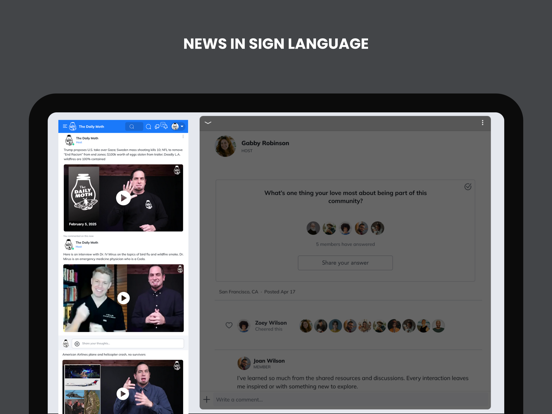 The Daily Moth iPad screenshot 1 - News app