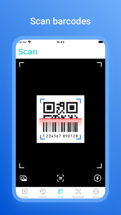 Scanner QR Code & Barcode