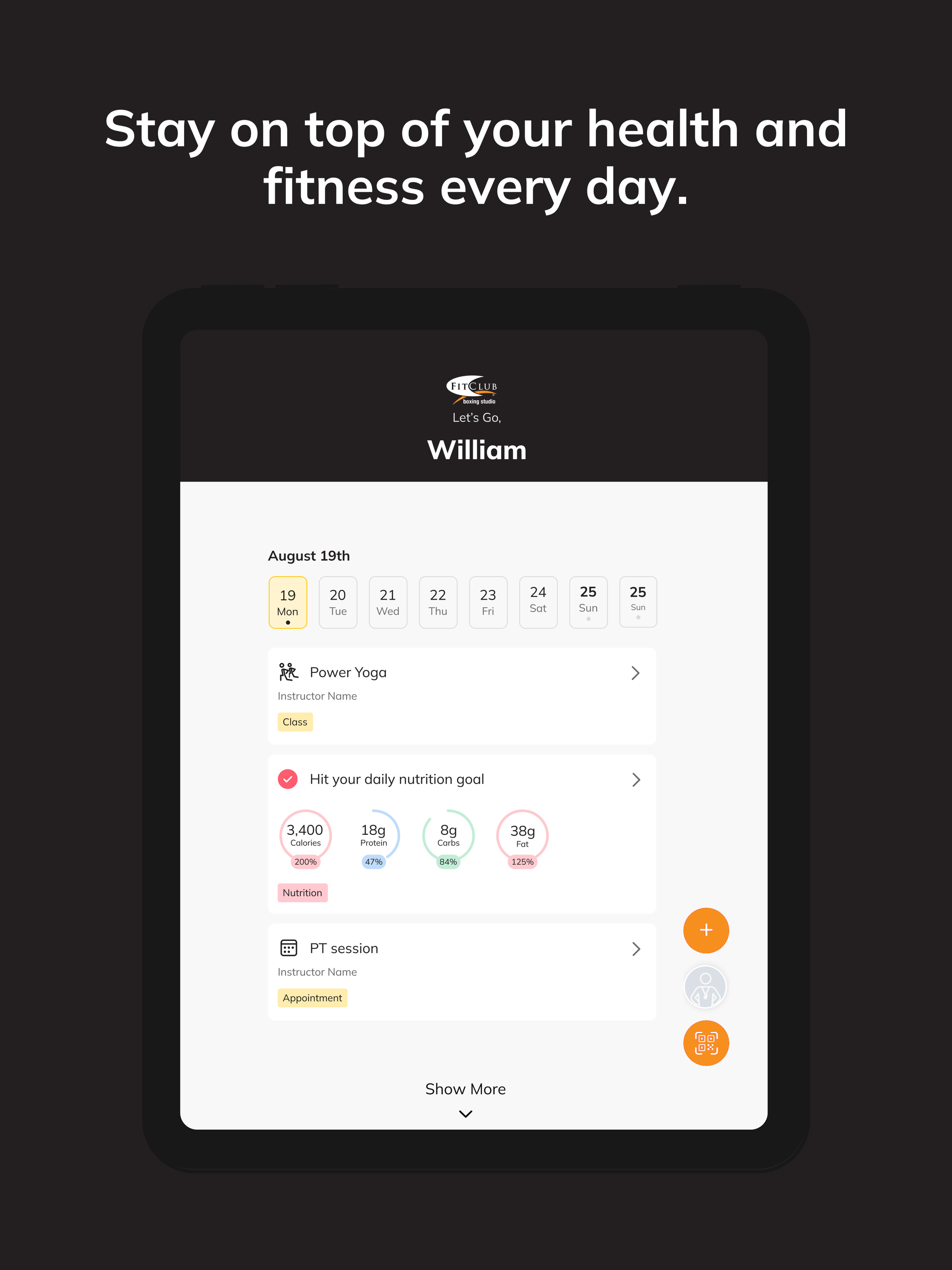 FitClub Boxing Lifestyle screenshot 8