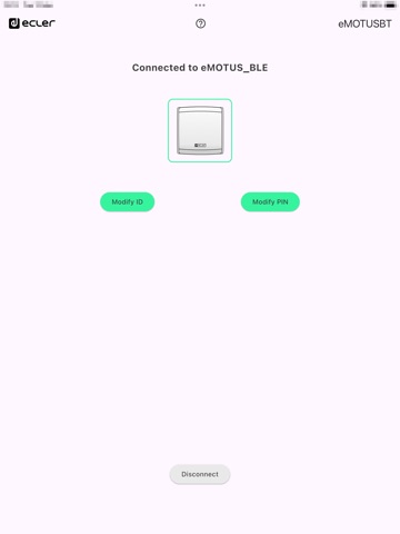 eMOTUSBT iPad screenshot