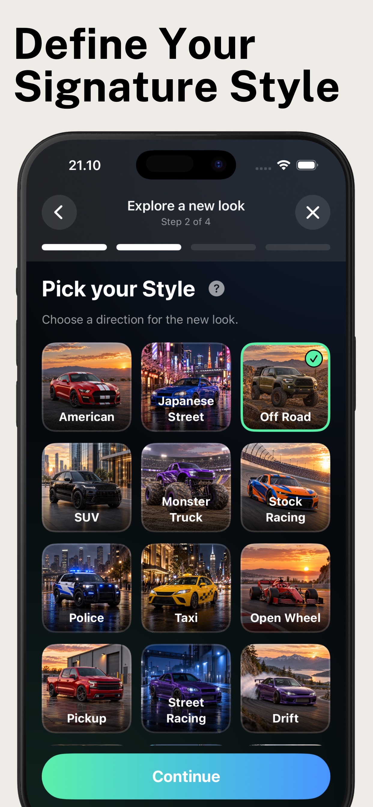 Screenshot 2 of AutoAI: AI Car Customizer