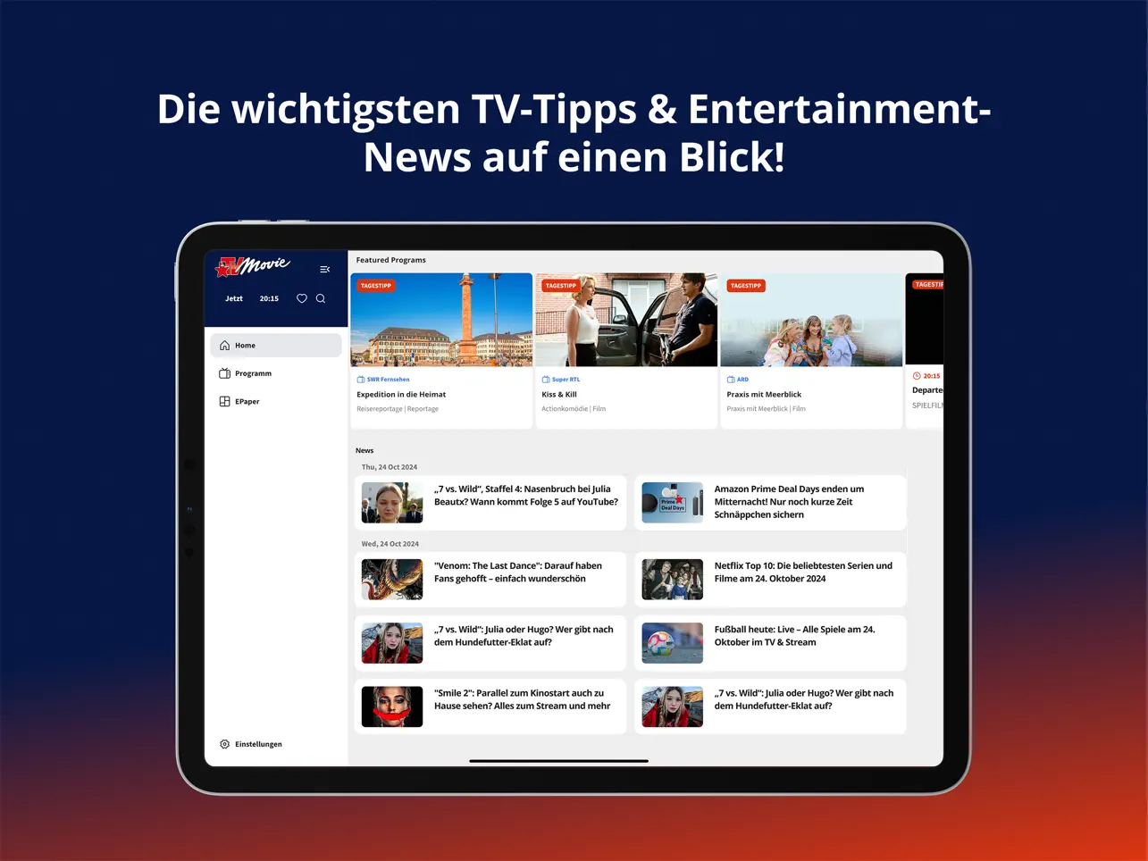 Screenshot #5 pour TV Movie HD - TV Programm
