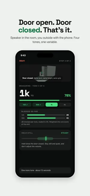QuietScore - Soundproof Test screenshot 2