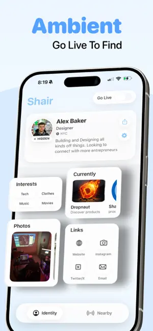 Shair - Ambient Networking screenshot 2