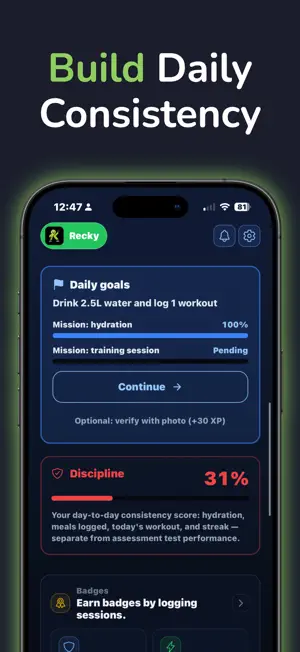 RecruitReady - Fitness Prep screenshot 2
