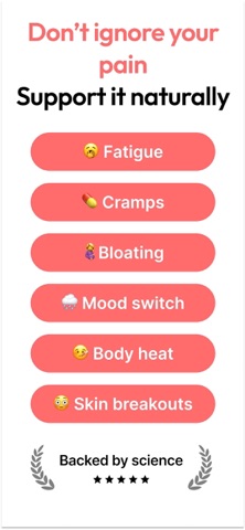 Crampy - Period pain relief screenshot