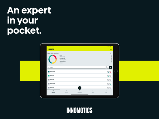 Innomotics Inspire IQ Suite app screenshot