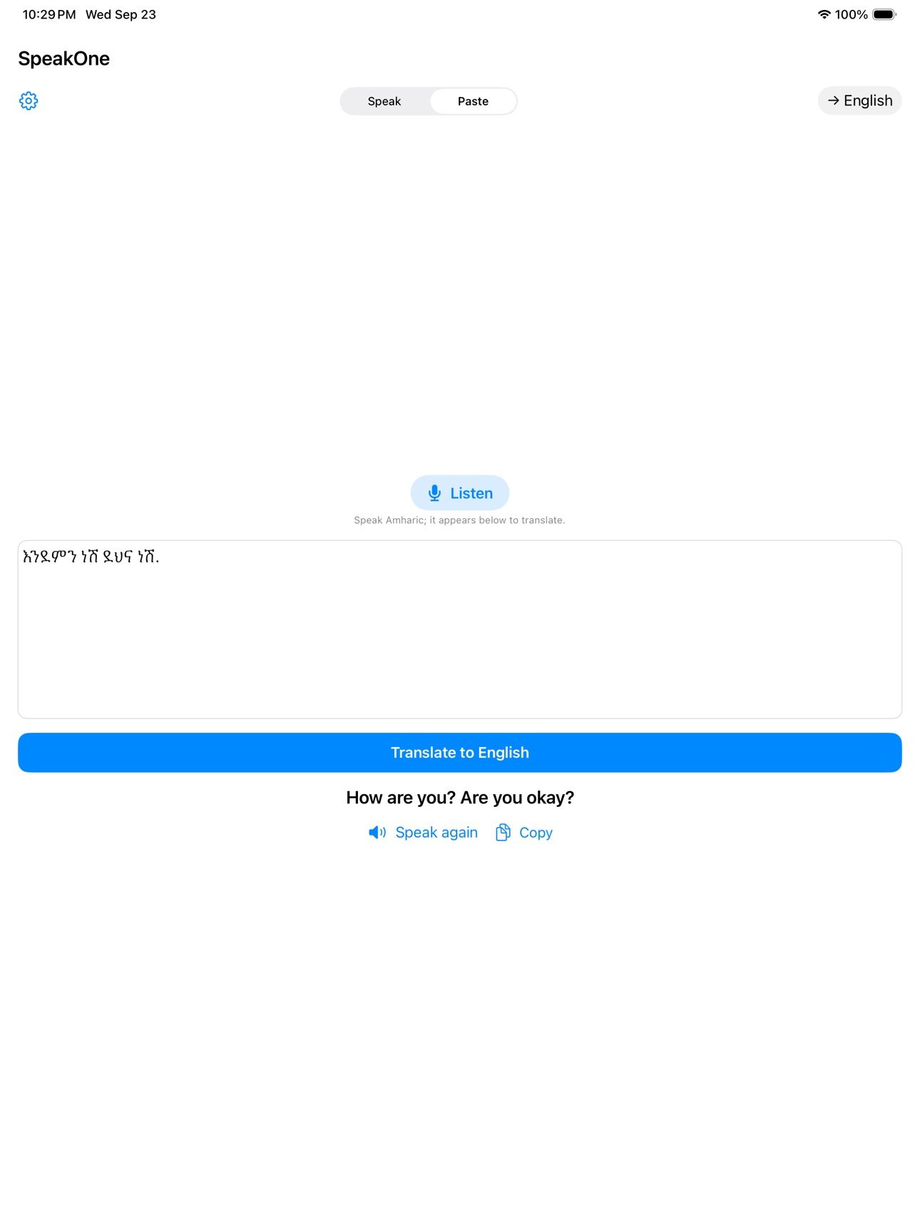Screenshot 9 of SpeakOne: Speak & Translate