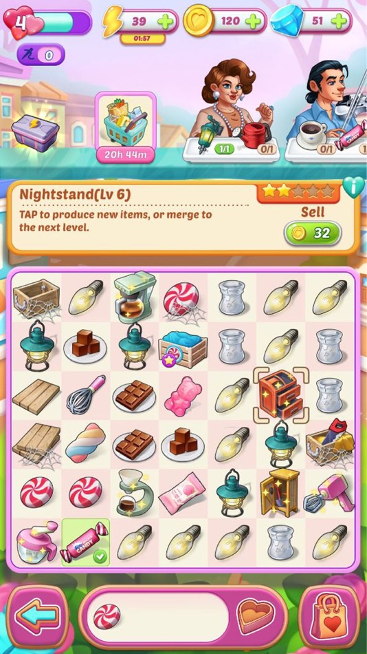 #6. Merge Love (iOS) Door: IVYMOBI LIMITED