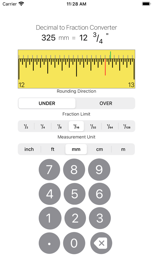 #3. Inch Converter (iOS) 由: Paul Robbins