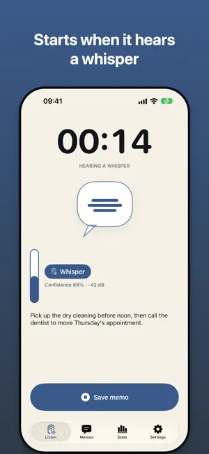 WhisperNote: Whisper to Text screenshot 1