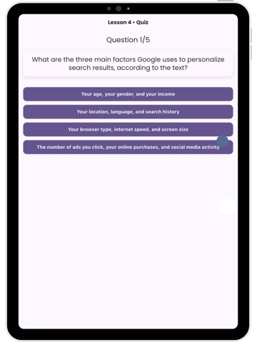 Learn SEO - Complete Course iPad screenshot