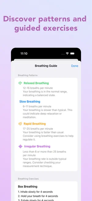 BreatheMeter screenshot 3