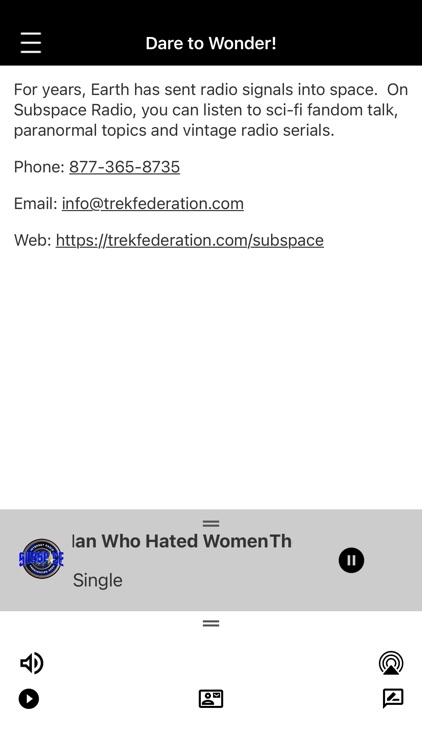 Subspace Radio Network