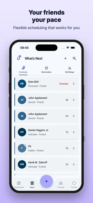Keep Relationships & Friends screenshot 1
