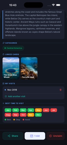 Xplore: World Travel Tracker Screenshot 5 of 8