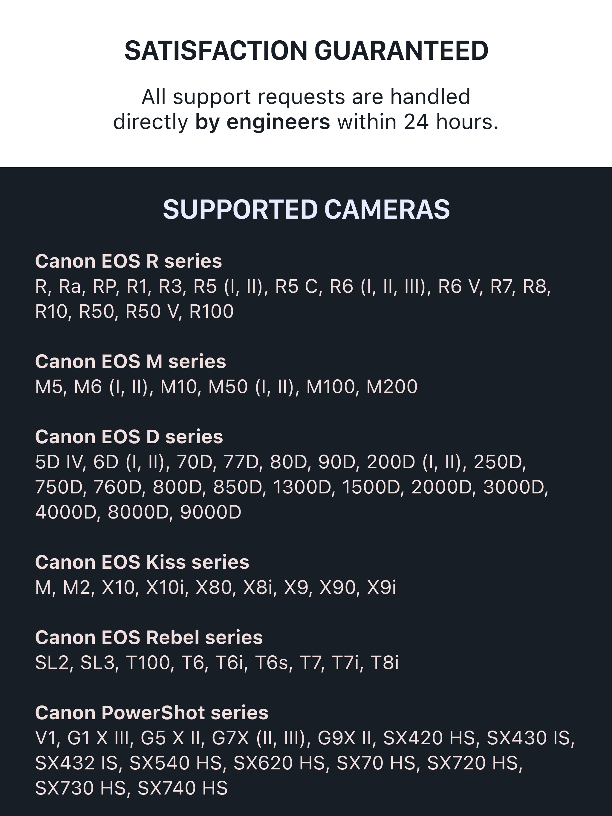 Shutter+ Canon Camera Remote screenshot 18